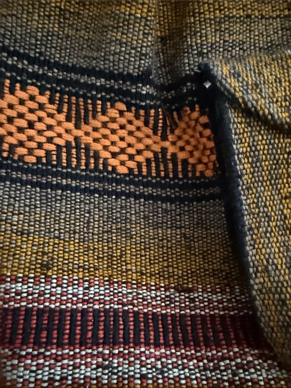 Bohowoven backpack handwoven style
